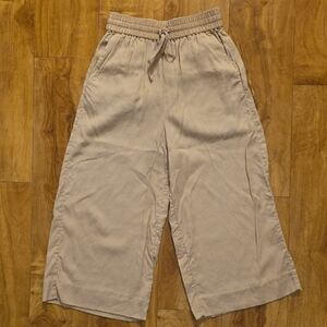 & Other Stories Tan Wide-Leg Pants